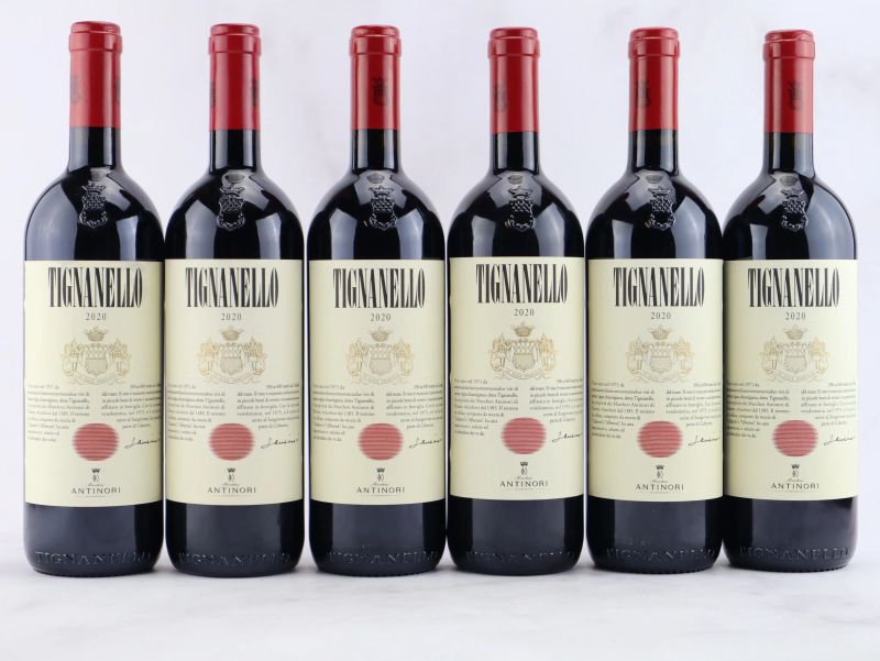 



Tignanello Antinori 2020  - Asta ALCHIMIA - Vini Pregiati e da Collezione - Pandolfini Casa d'Aste