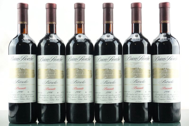 Barolo Brunate Bricco Rocche Ceretto 1990&nbsp;  - Auction Smart Wine 2.0 | Christmas Edition - Pandolfini Casa d'Aste