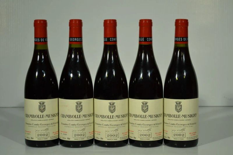 Chambolle-Musigny Domaine Comte Georges de Vogue 2002  - Auction Finest and Rarest Wines - Pandolfini Casa d'Aste