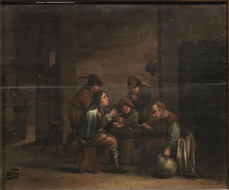 Scuola olandese, secc. XVII-XVIII  - Asta Dipinti Antichi e Dipinti del Secolo XIX - Pandolfini Casa d'Aste