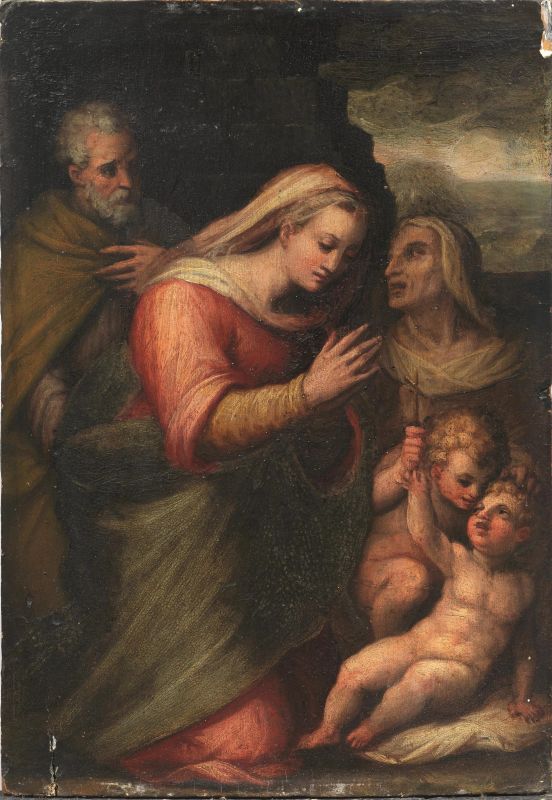      Scuola toscana, sec. XVI   - Auction ARCADE | 16TH TO 20TH CENTURY PAINTINGS - Pandolfini Casa d'Aste