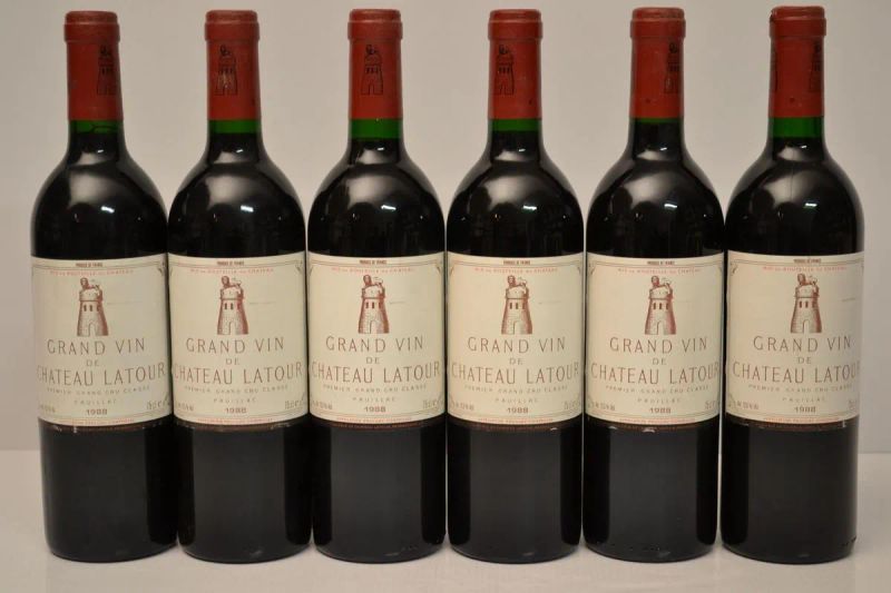Chateau Latour 1988  - Auction Fine Wine and an Extraordinary Selection From the Winery Reserves of Masseto - Pandolfini Casa d'Aste