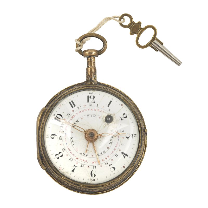 



DE MONTANROUGE CALENDAR METAL POCKET WATCH  - Auction ARCADE |  WATCHES AND COLLECTIBLE PENS - Pandolfini Casa d'Aste