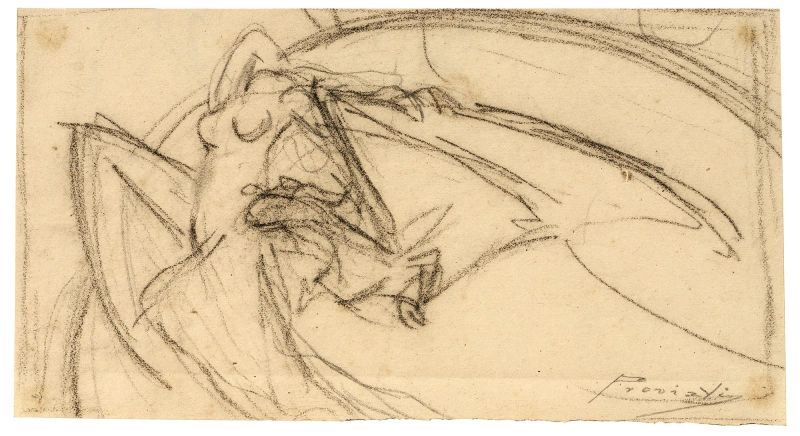 Gaetano Previati : 



Gaetano Previati  - Asta WORKS ON PAPER - Pandolfini Casa d'Aste